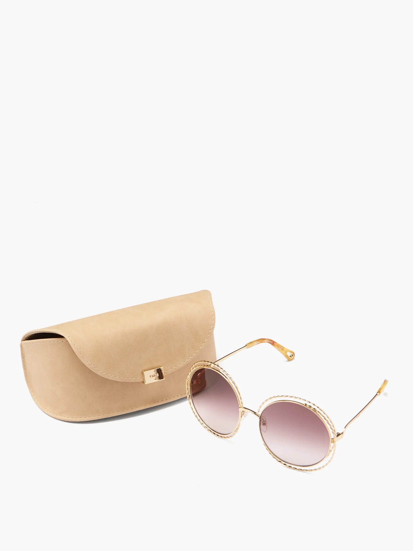 Carlina round metal sunglasses - 5