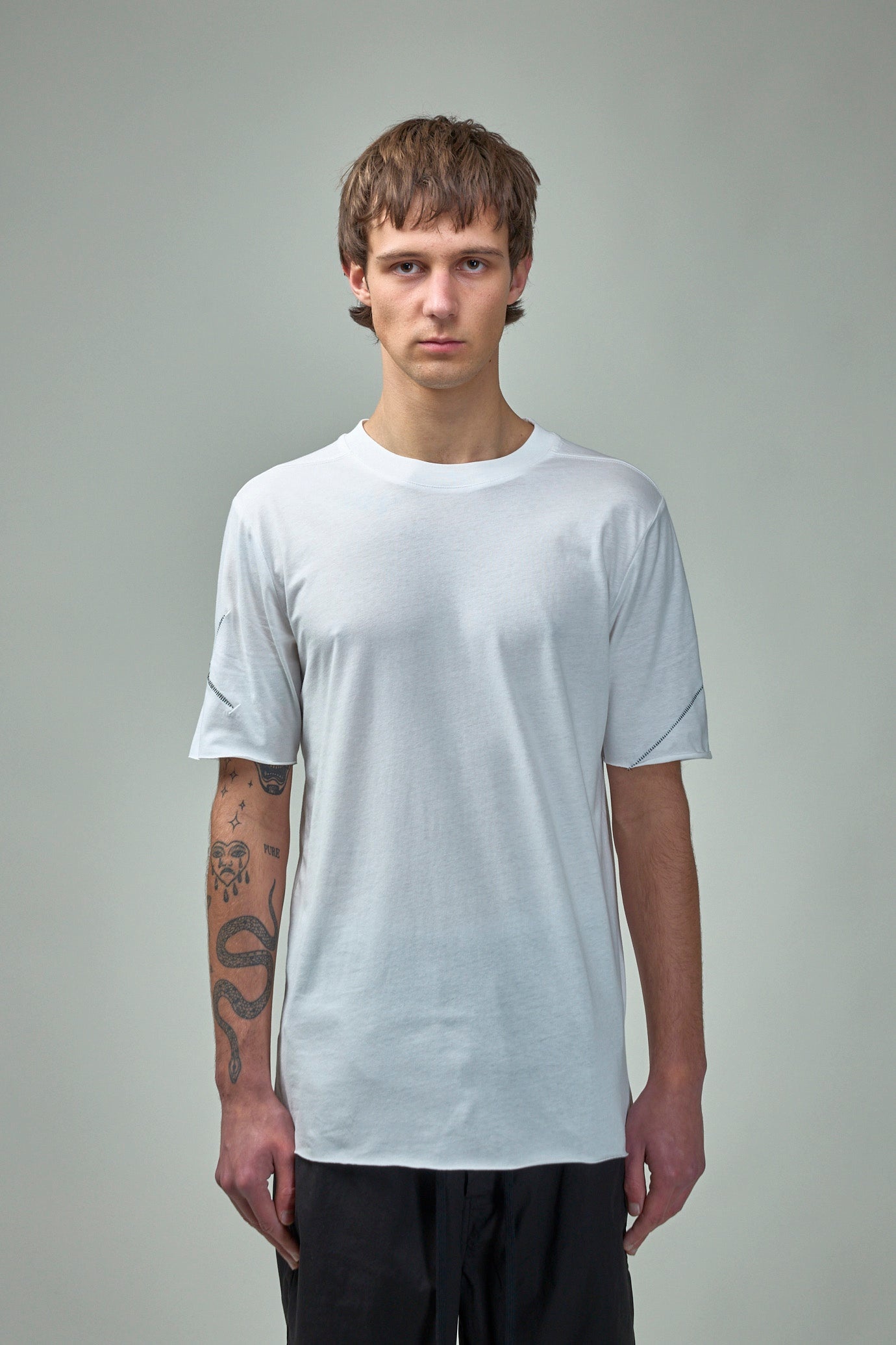 【関税込み】thom/krom グレー M TS 869 Tシャツ Thom Krom M TS 838 - LABELS