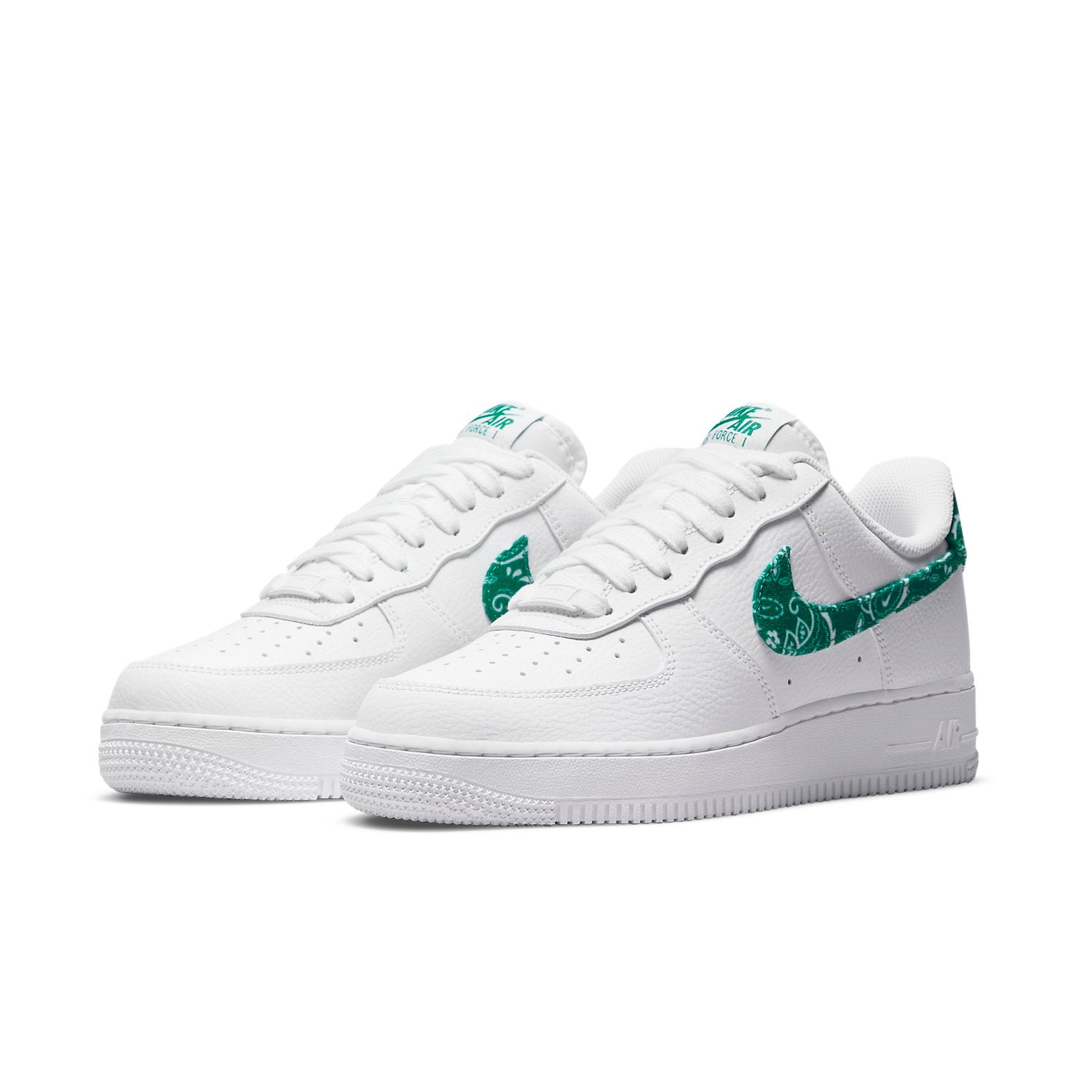 (WMNS) Nike Air Force 1 '07 Essentials 'Green Paisley' DH4406-102 - 3