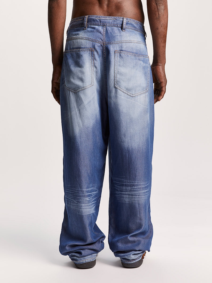 Officina Pijama Pants Indigo - 5