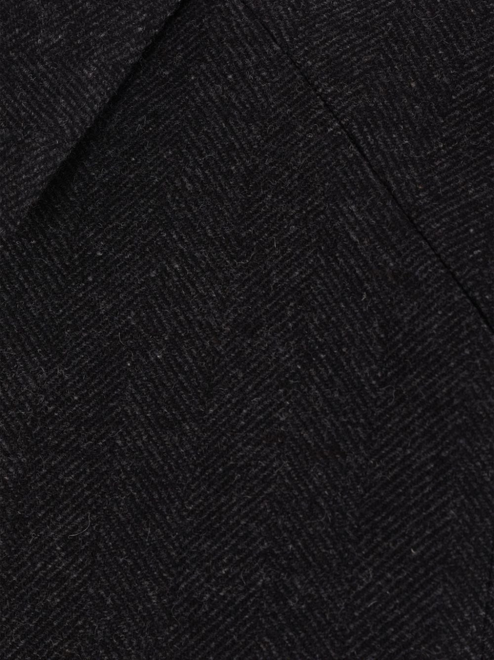 tailored wool-blend coat - 4