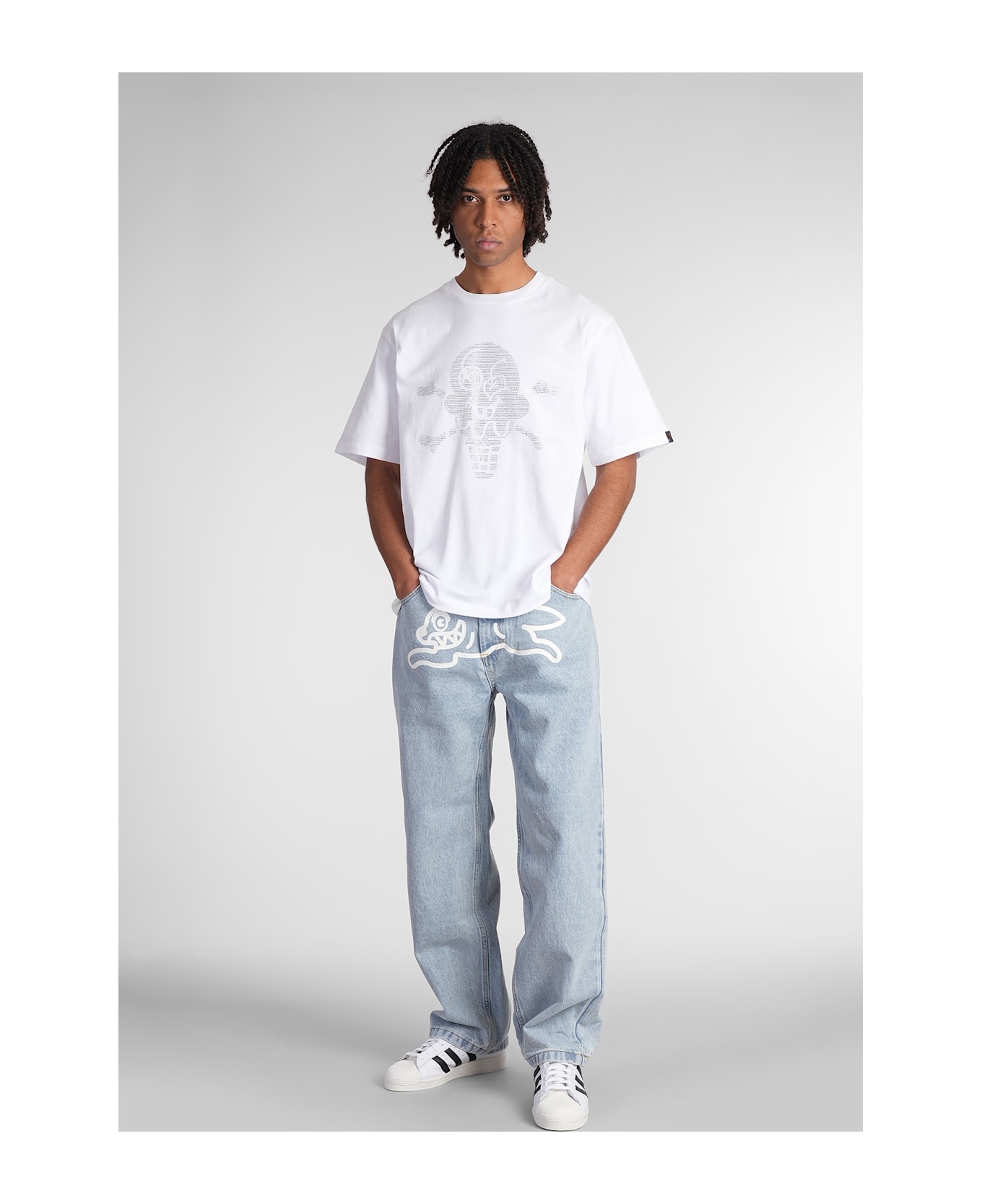 Jeans In Blue Cotton - 2