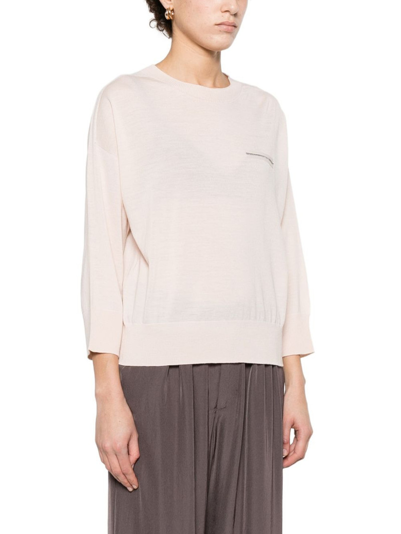 crystal-embellishment sweater 3