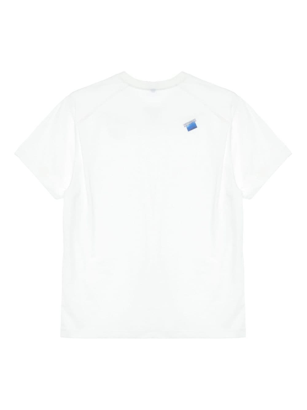 logo-patch crew-neck T-shirt - 5