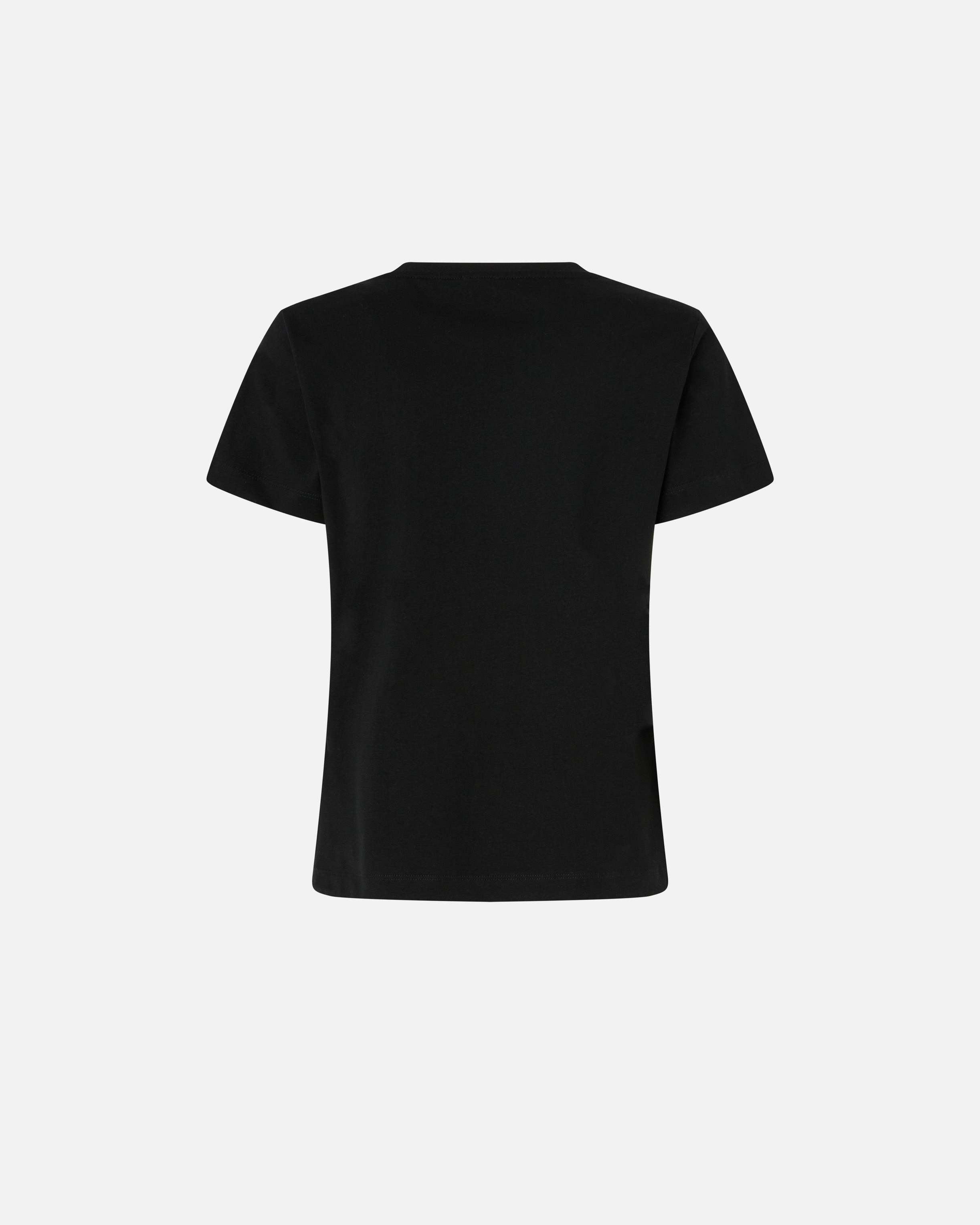 T-SHIRT WITH CRYSTAL-EMBROIDERED LOVE BIRDS LOGO - 2