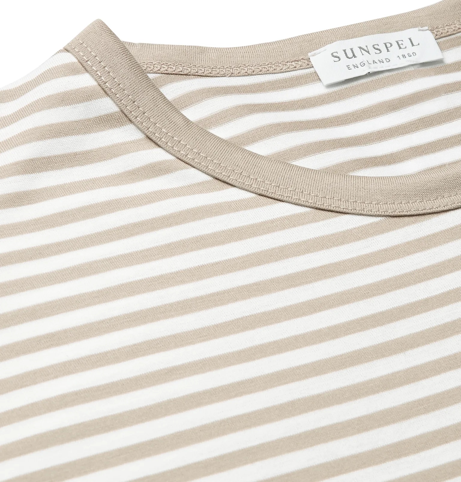 Striped Cotton-Jersey T-Shirt - 11