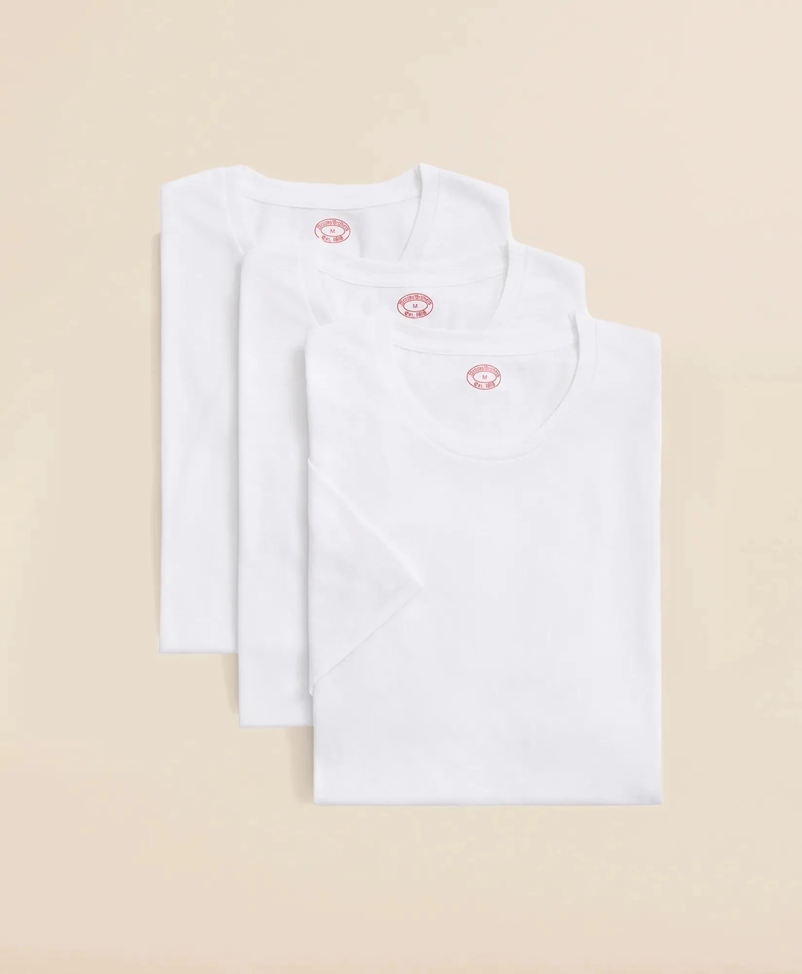 Supima® Cotton Crewneck 3 Pack T-Shirts - 1
