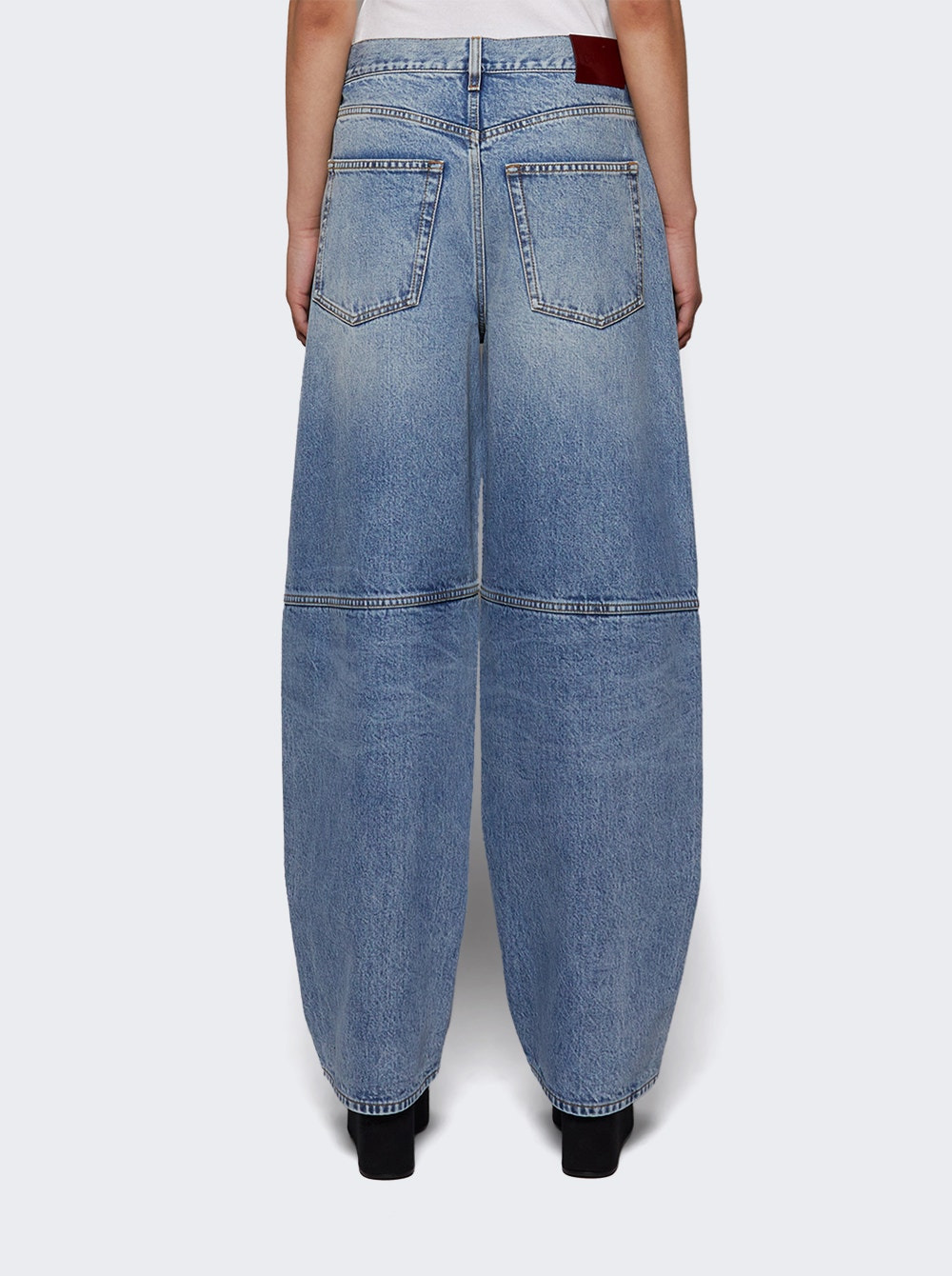 Balloon Denim Pant Light Blue - 4