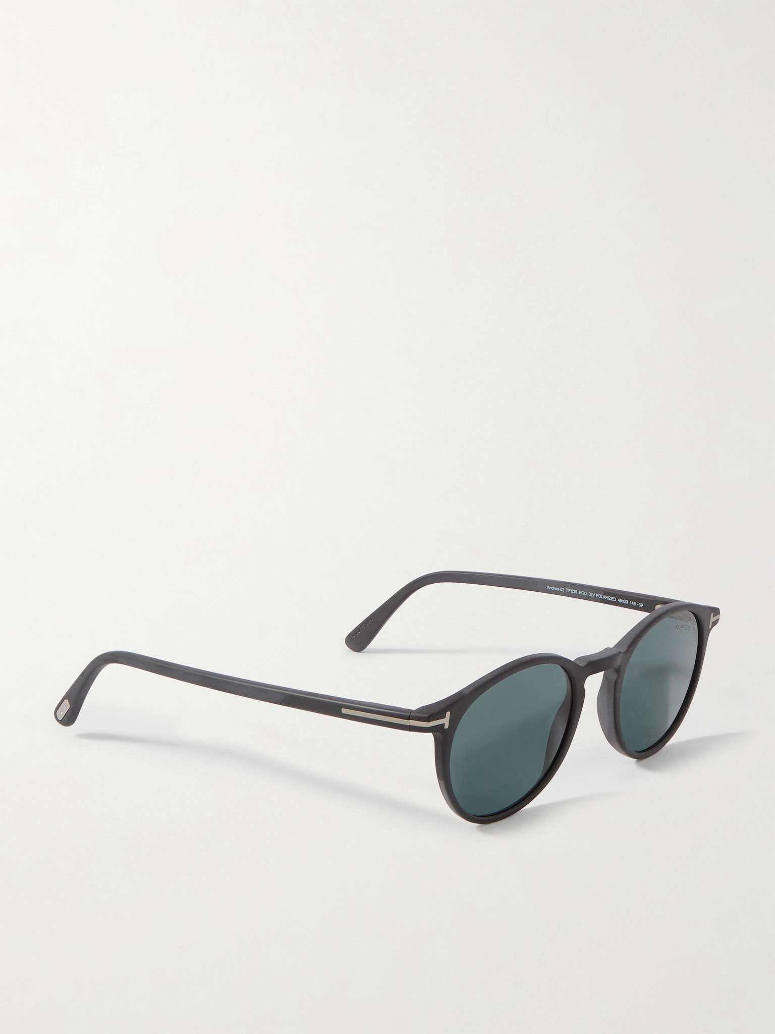 Andrea Round-Frame Acetate Sunglasses - 3