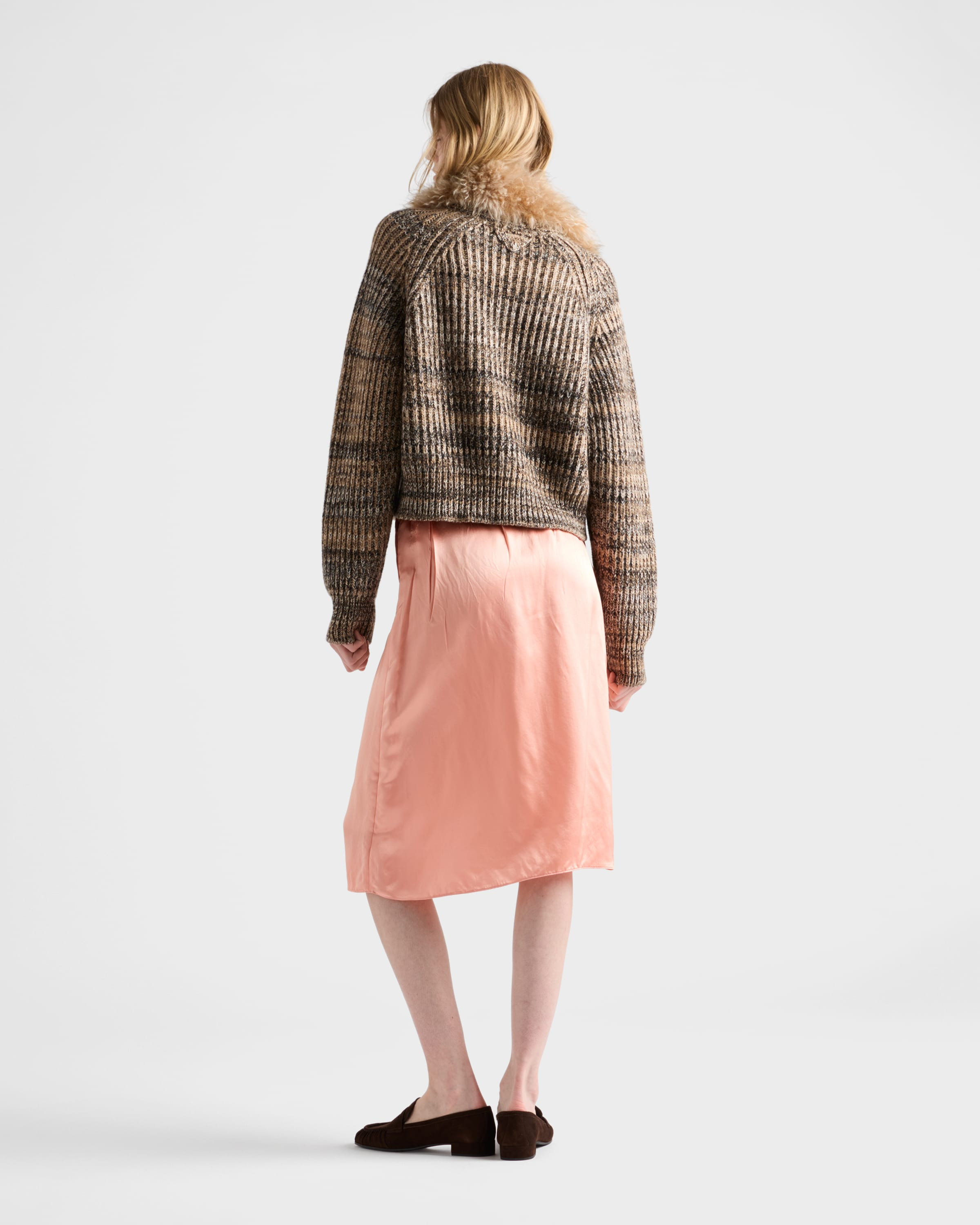 Wool and cashmere crew-neck sweater - 5