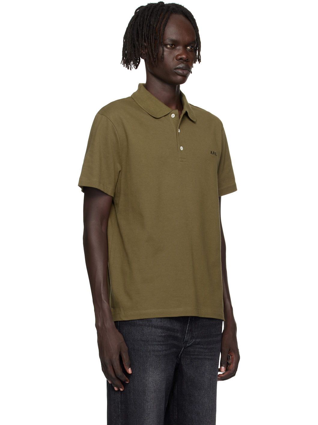 Khaki Standard Polo - 2