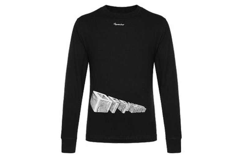 Off-White Men's Off-White 3d Pattern Pullover Black OMAB021R191850041088 outlook
