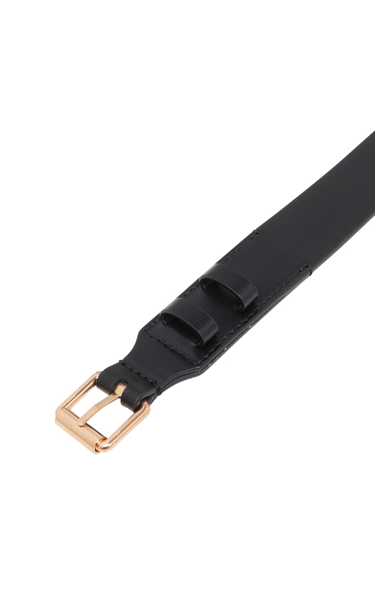 Nilmot Belt in Black Leather - 4