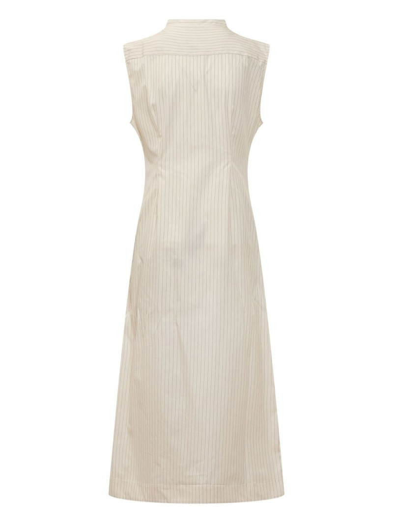 Loulou de Saison pinstripe sleeveless dress outlook