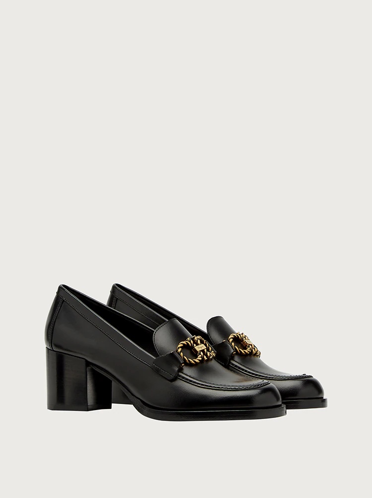 GANCINI HEELED MOCCASIN - 2