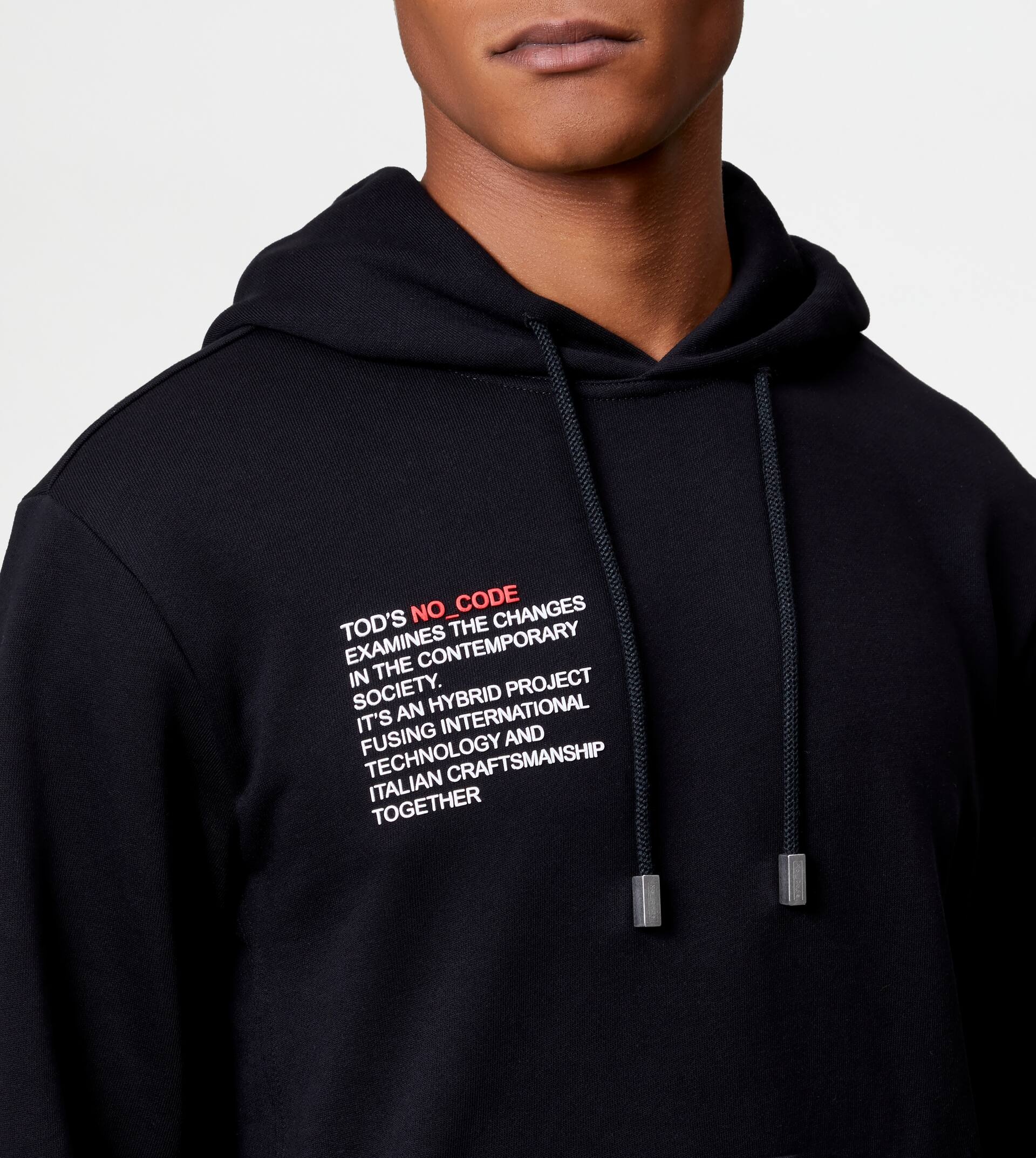 HOODIE NO_CODE - BLACK - 5