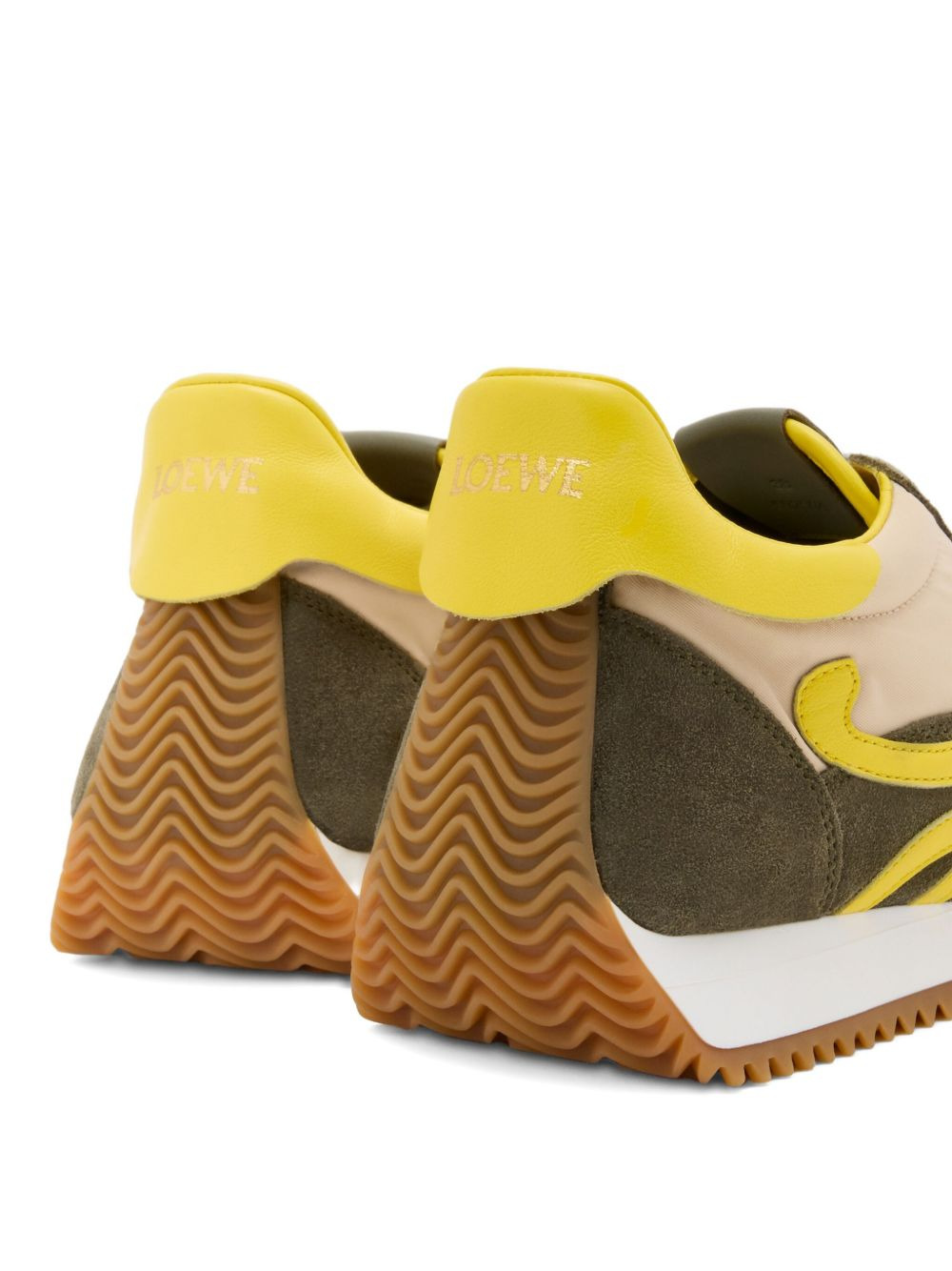 Flow Runner 2.0 suede sneakers - 3