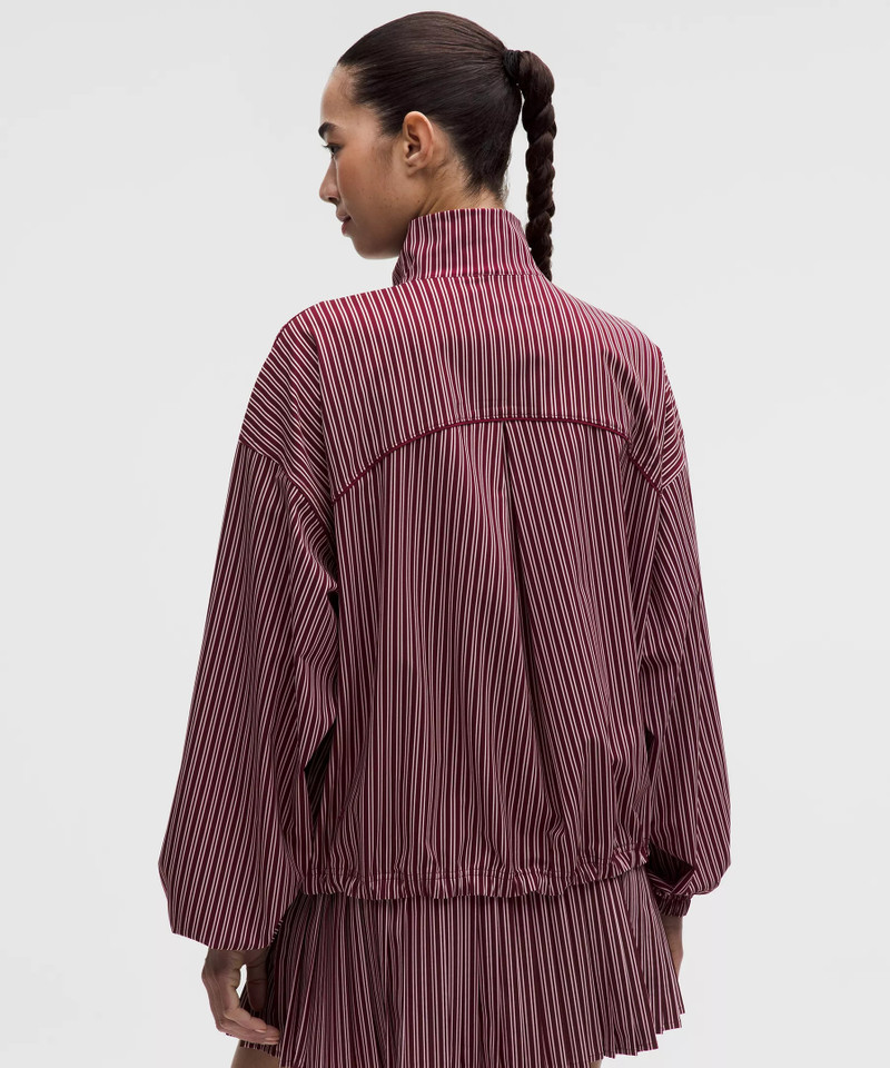 UV-Protective Oversized Tennis Jacket 3