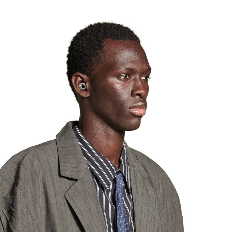 Berlin Ball Ear Jewels  in Silver 4