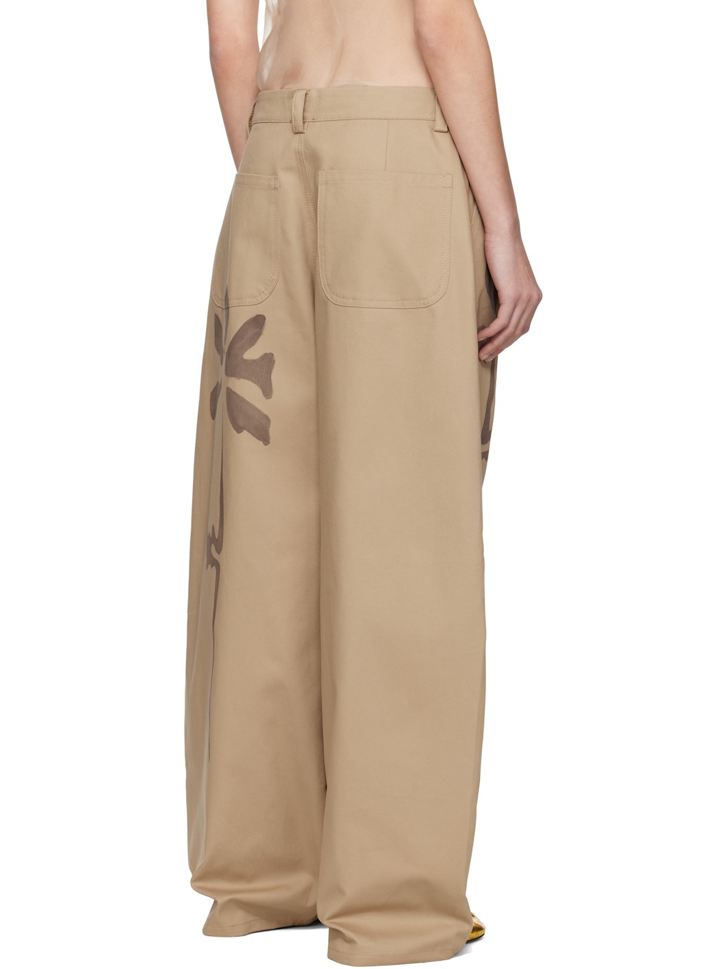Beige Catchfly Trousers - 3