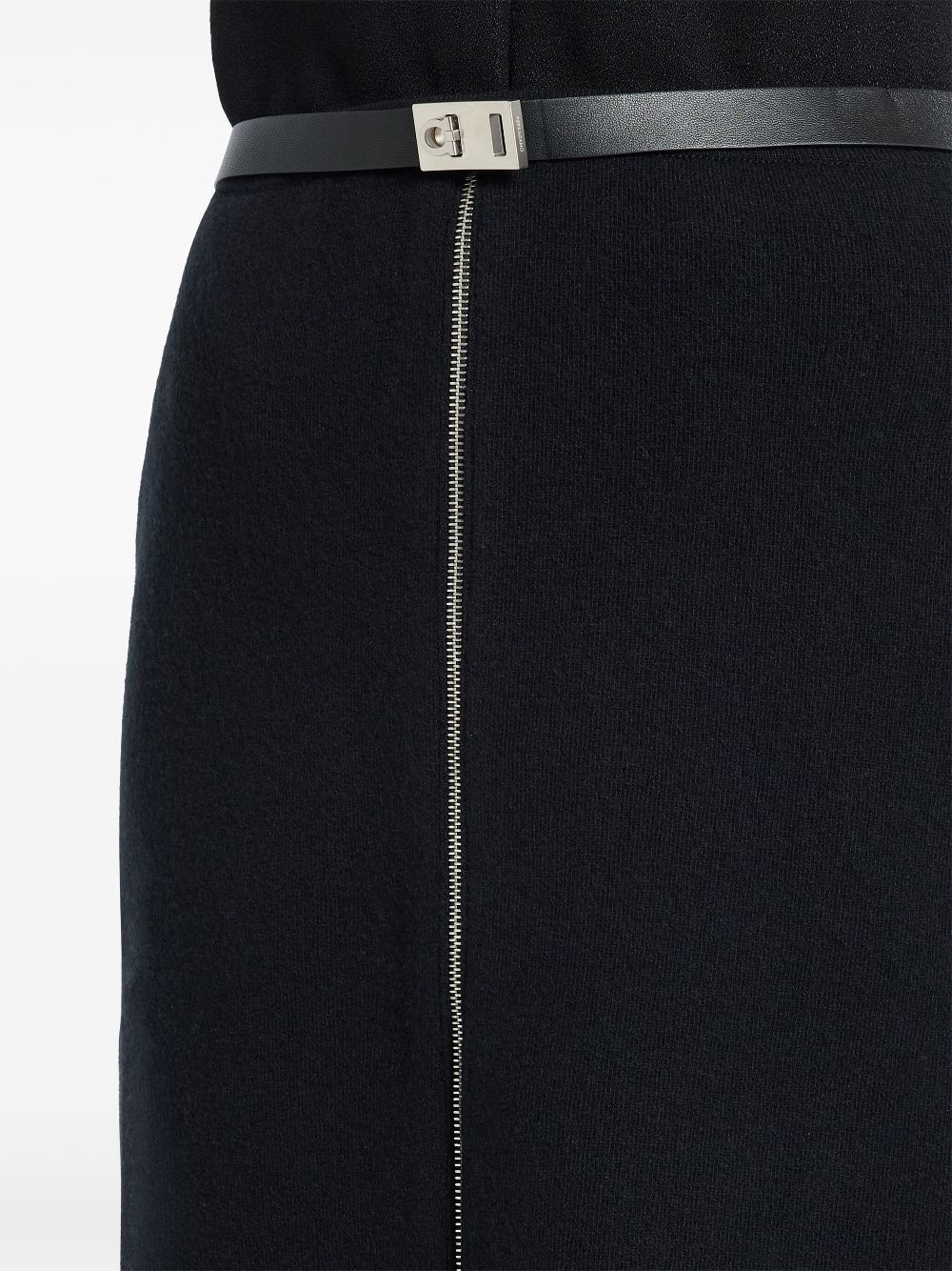 logo buckle skirt - 4
