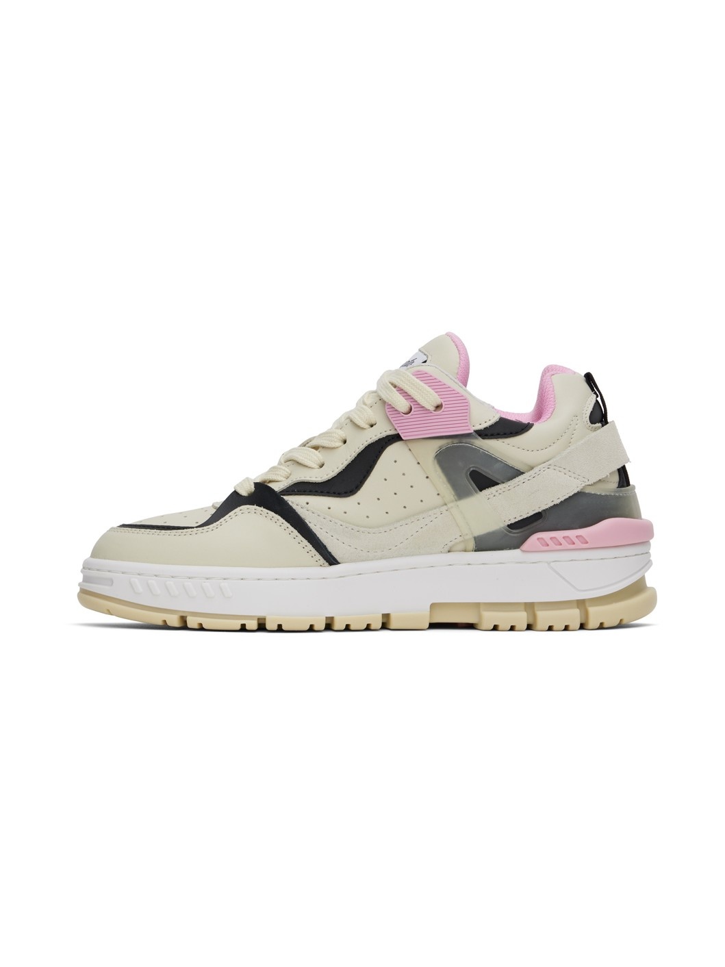Beige & Pink Astro Sneakers - 3
