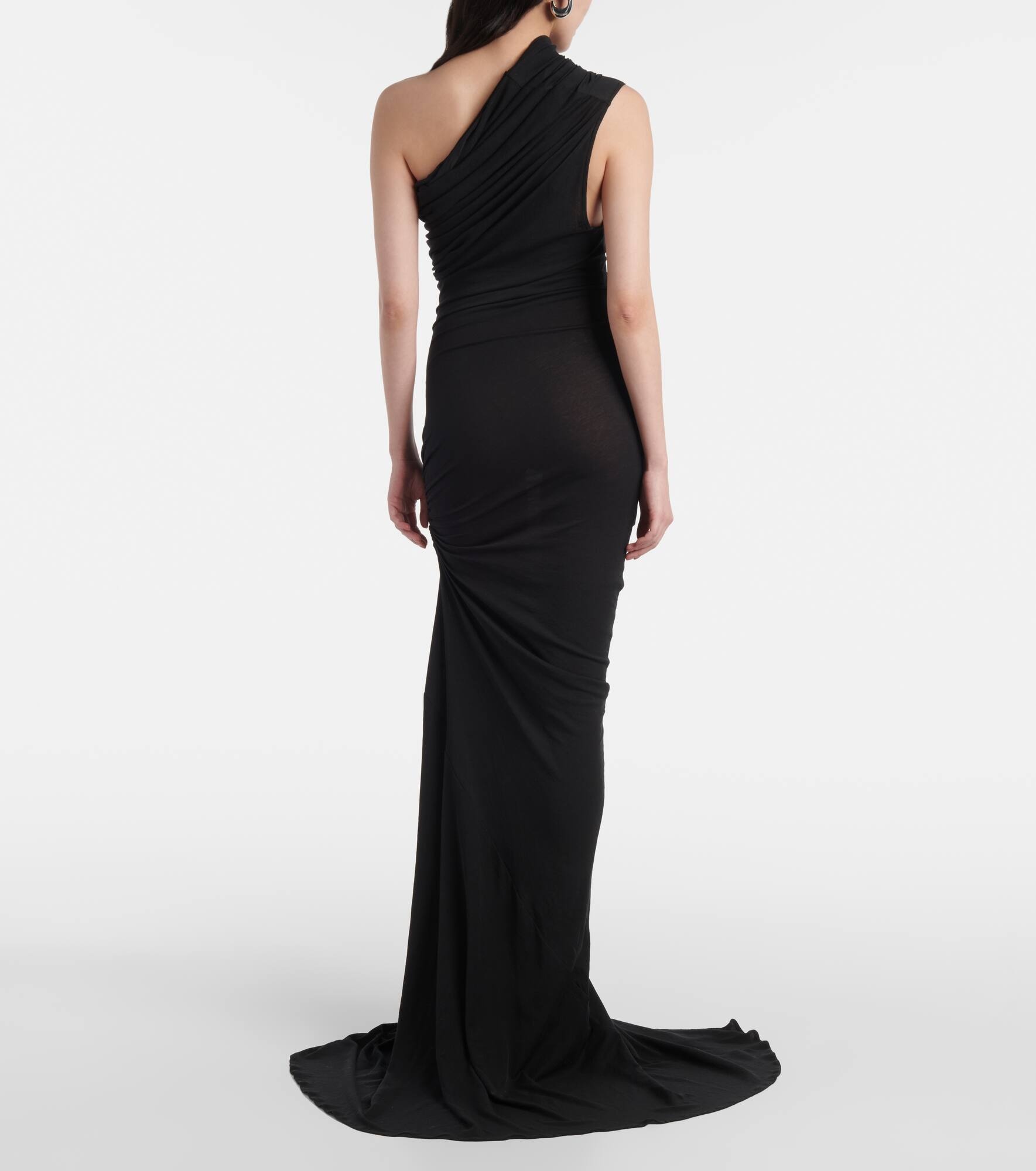 Pillar cotton-blend gown - 3