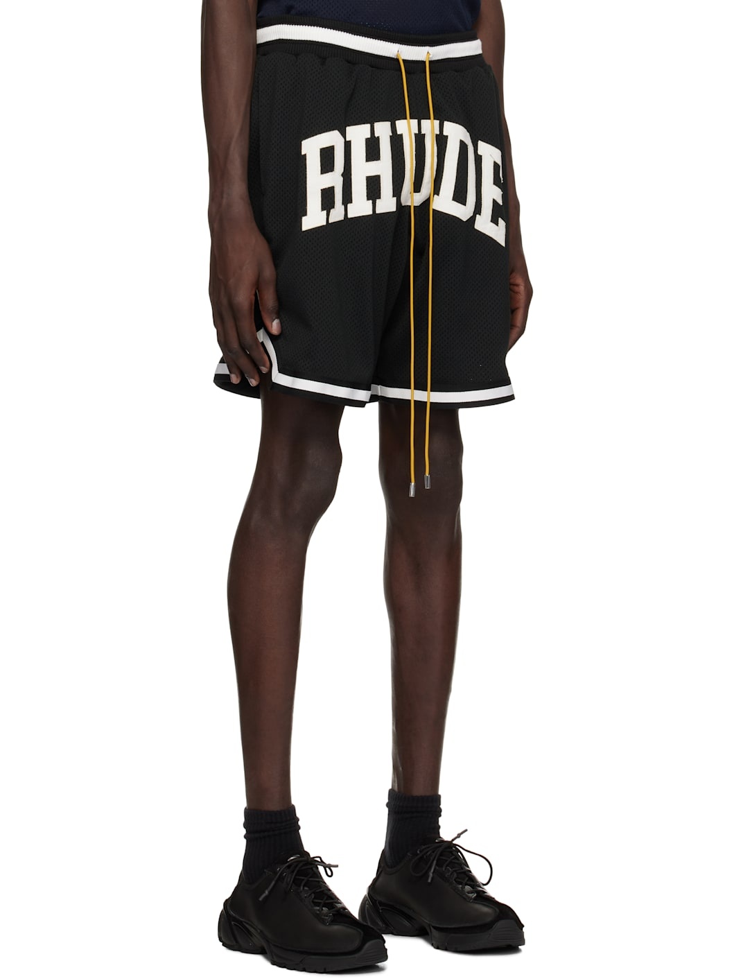 Black '' Collegiate Basketball Shorts - 2