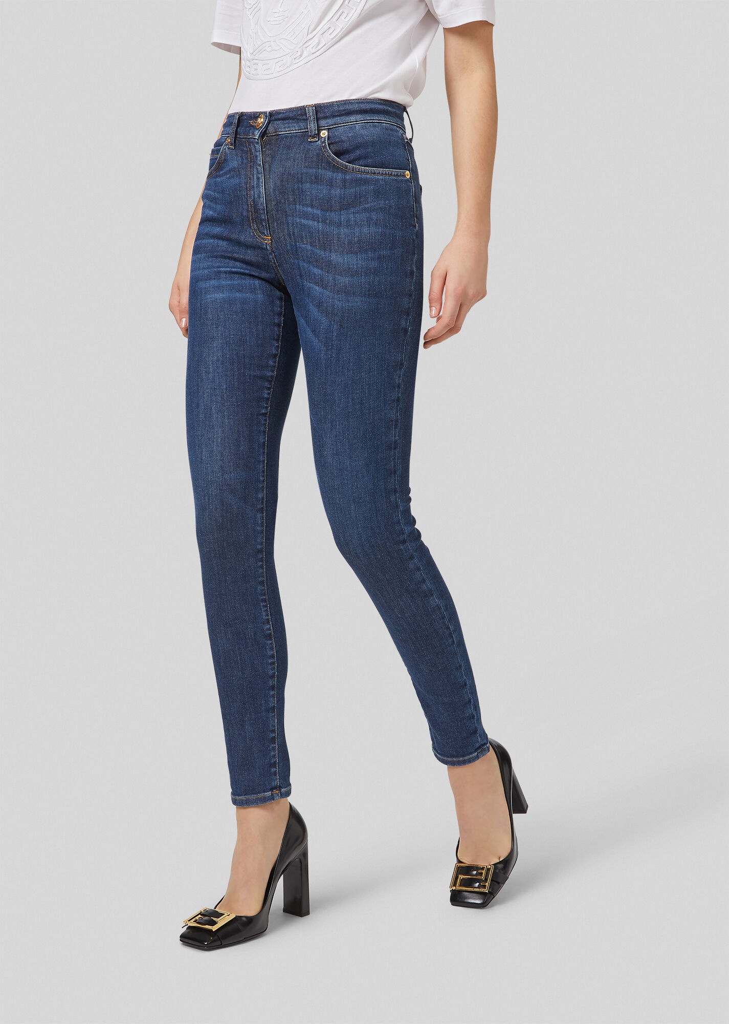 Medusa Accent Jeans - 3