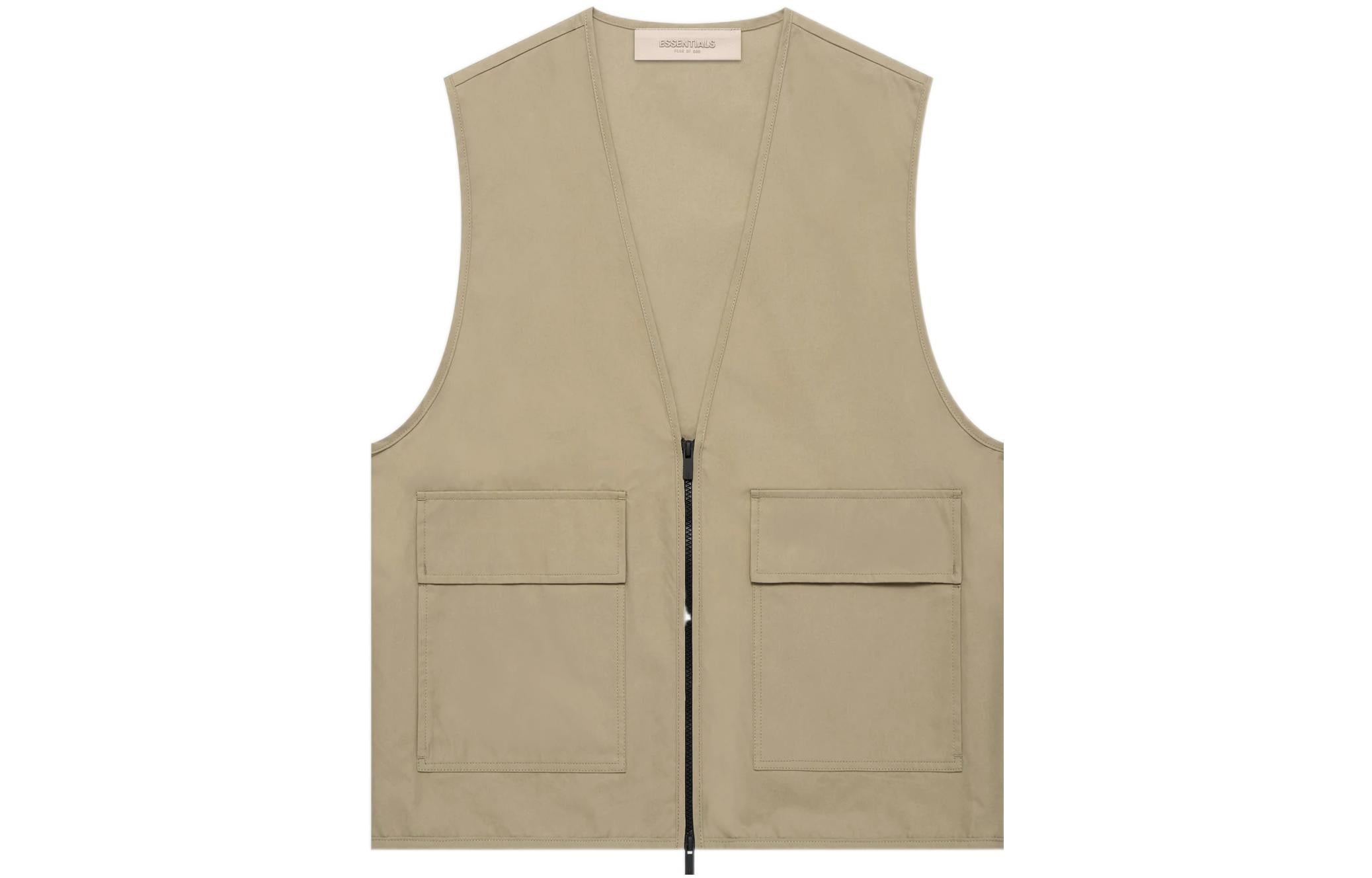 Fear of God Essentials SS22 Work Vest 'Oak' FOG-SS22-276 - 2
