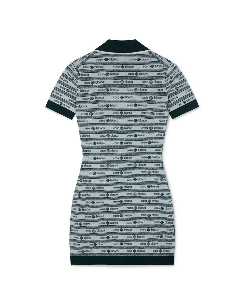 CASABLANCA Evergreen Logo Polo Dress outlook