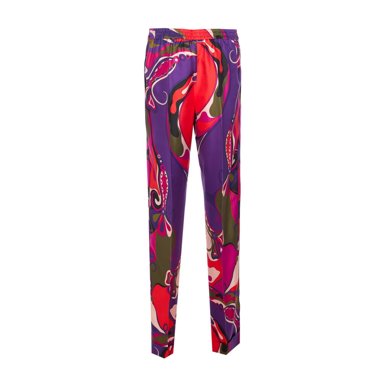 Emilio Pucci Women Orchidee Print Pants - 2