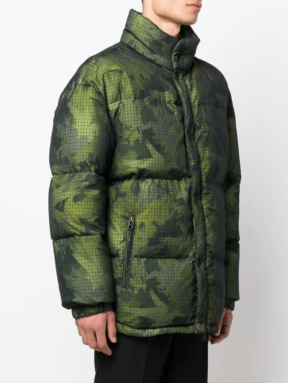camouflage padded jacket - 3