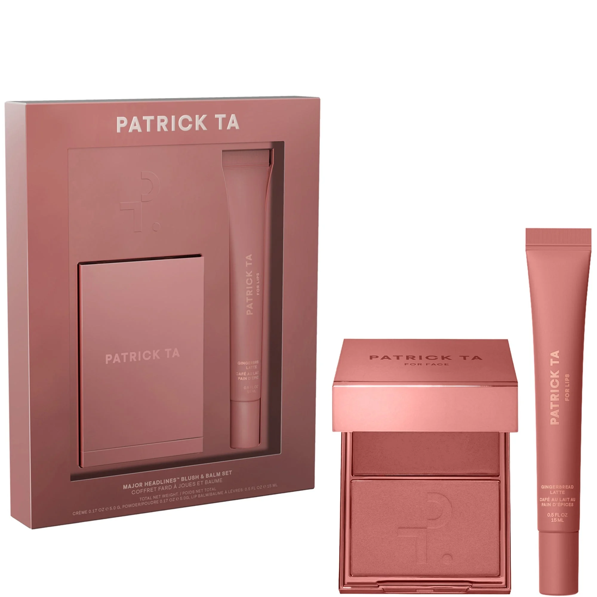 Patrick Ta Major Headlines Blush & Balm Set - Gingerbread Latte - 1