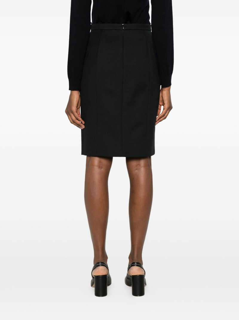 flap-pockets midi skirt 4