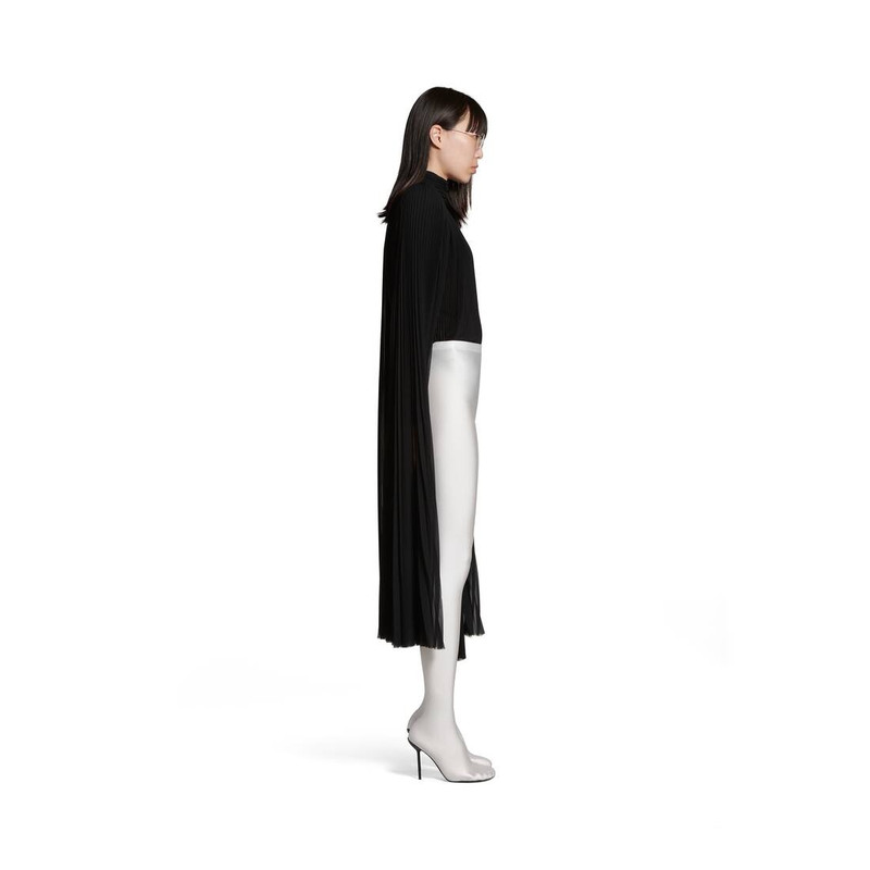 BALENCIAGA Women's Anatomic Pantaleggings in White/black outlook