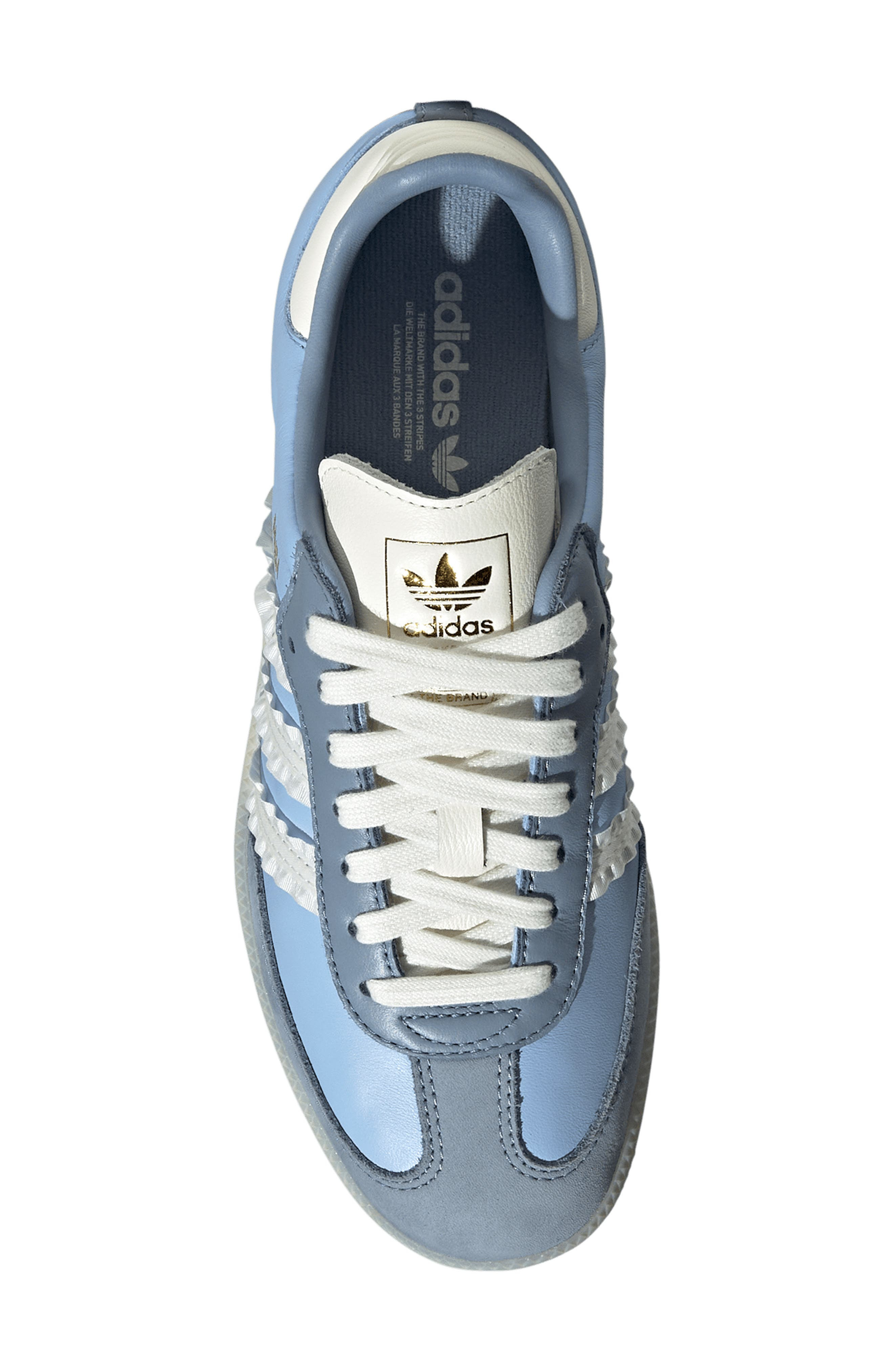 adidas Gender Inclusive Samba OG Sneaker in Clesky/tac at Nordstrom - 4