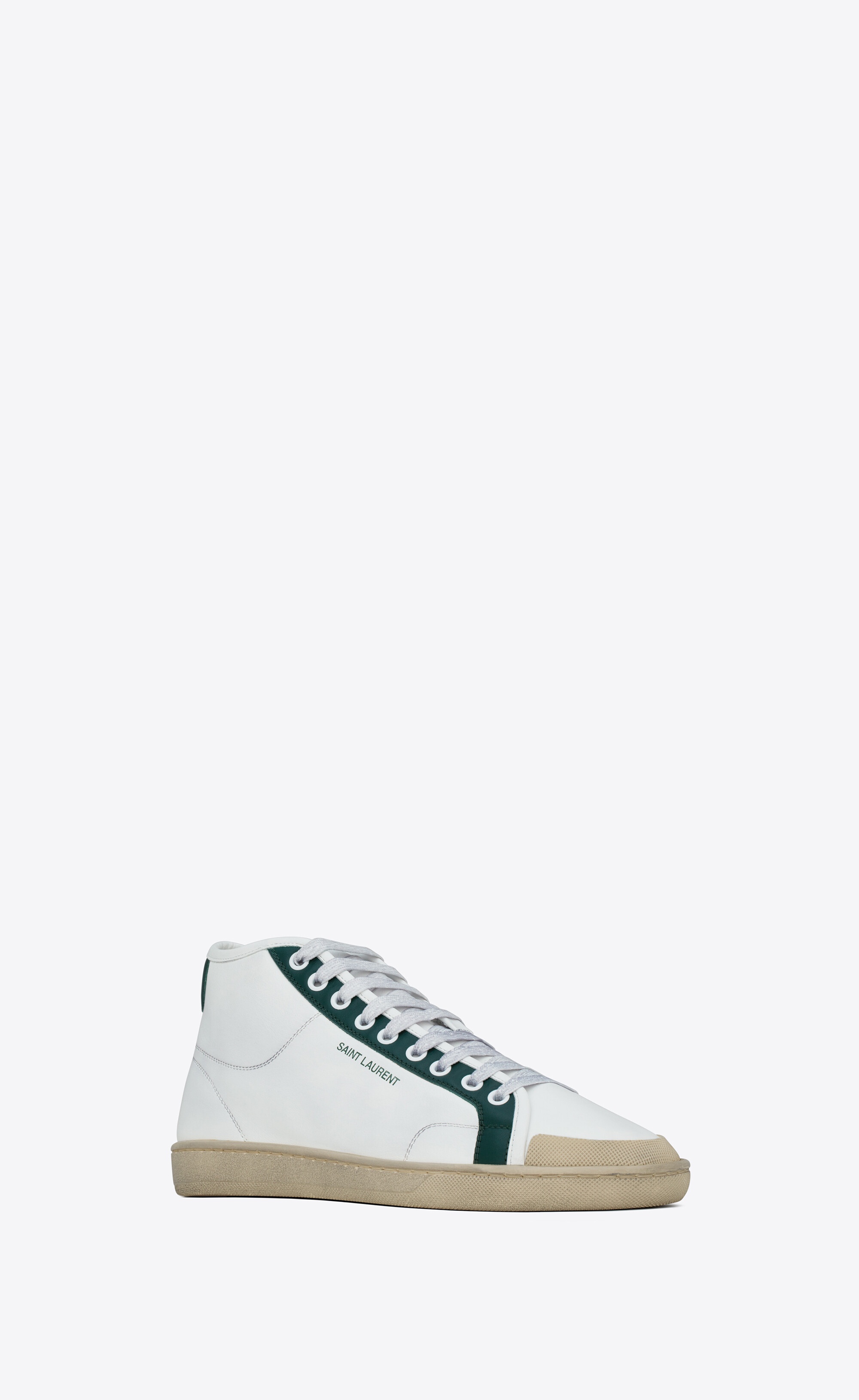 court classic sl/39 mid-top sneakers in smooth leather - 5