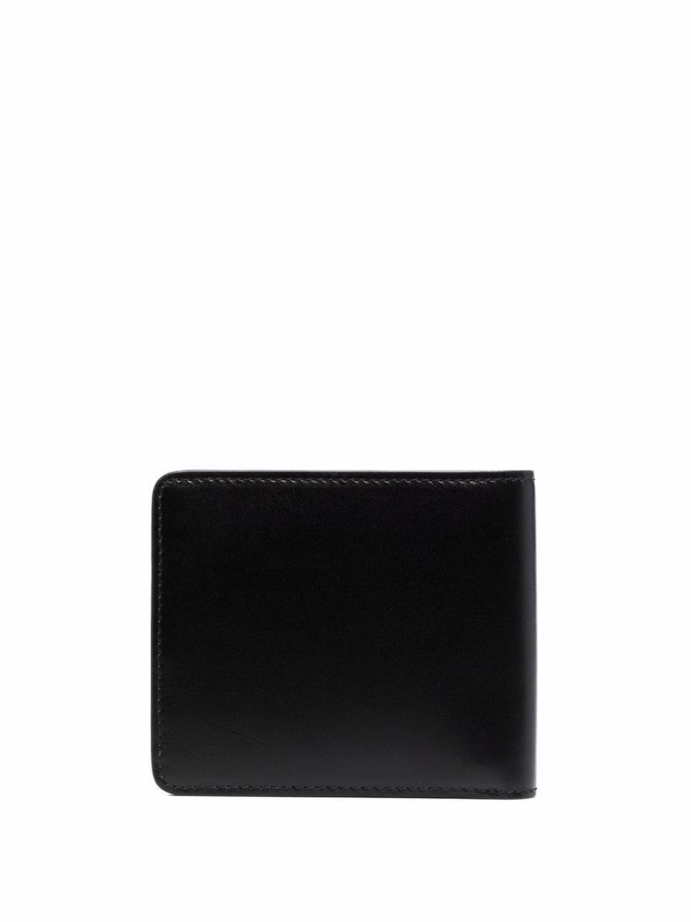 logo-print leather cardholder - 2