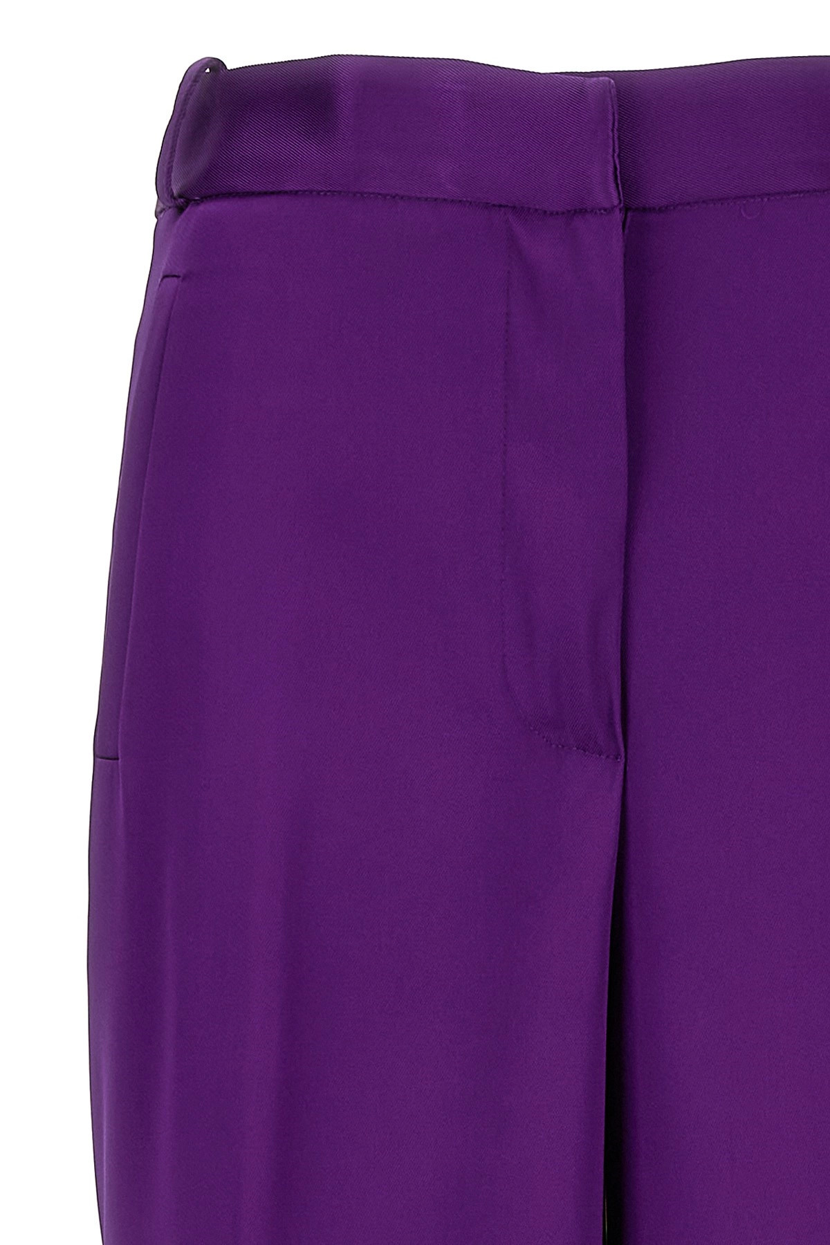 Satin cargo pants - 5