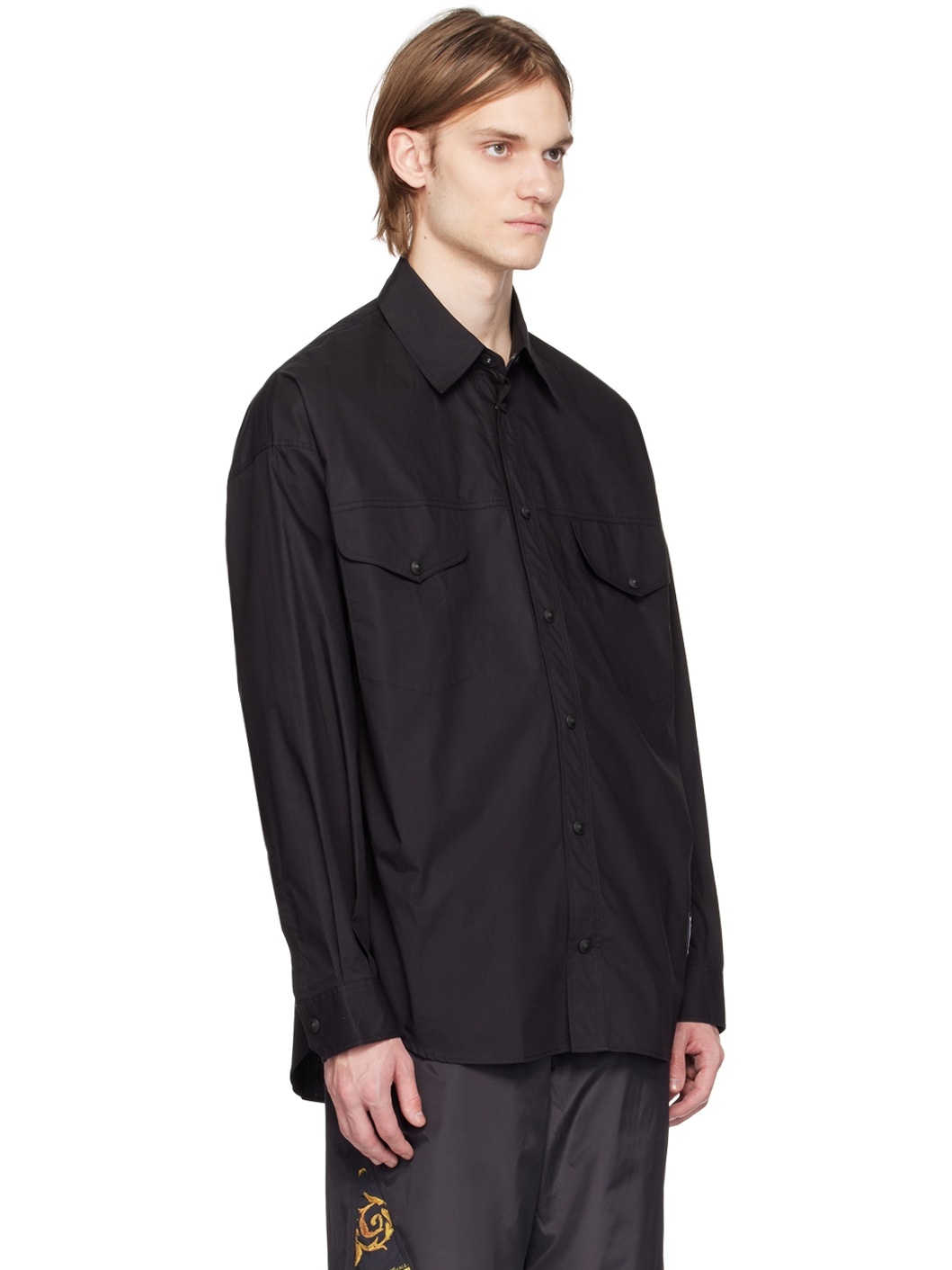 Black Piece Number Shirt - 2