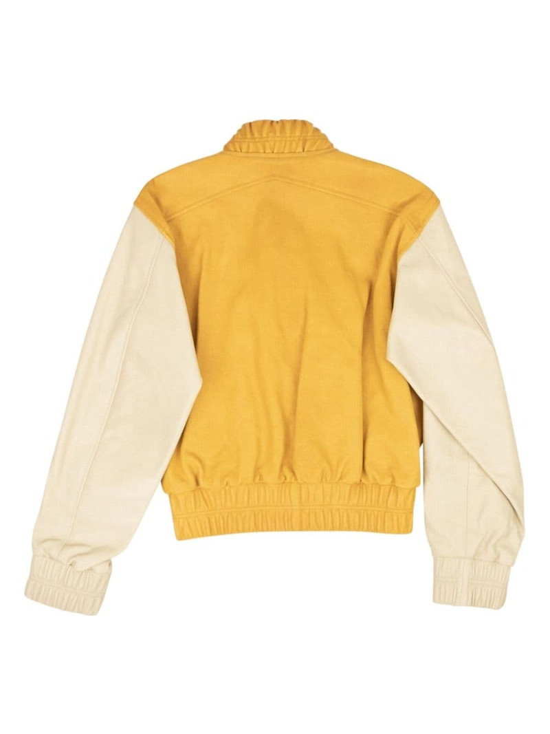 Rhude logo-appliquÃ© bomber jacket outlook