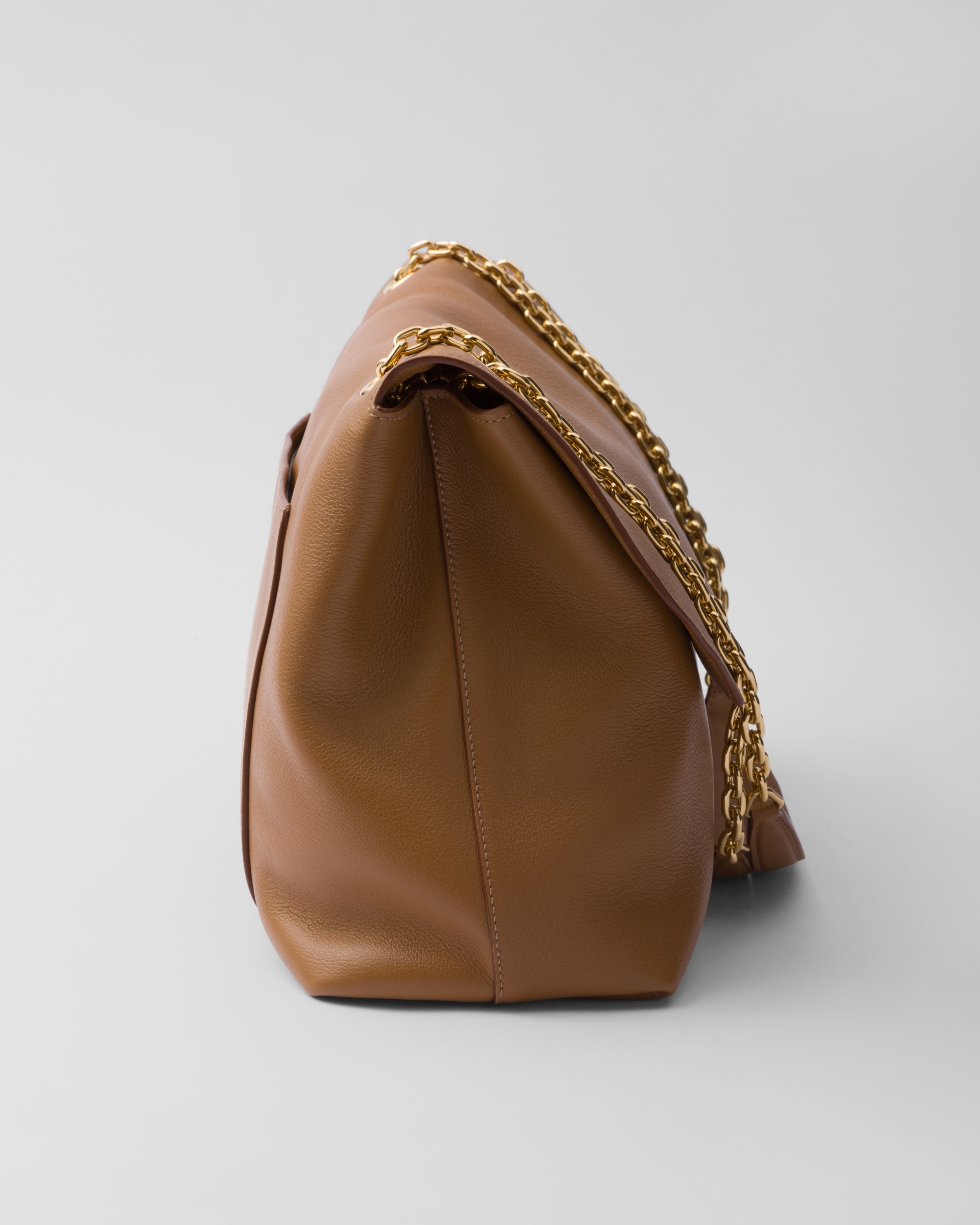 Large leather shoulder bag - 6