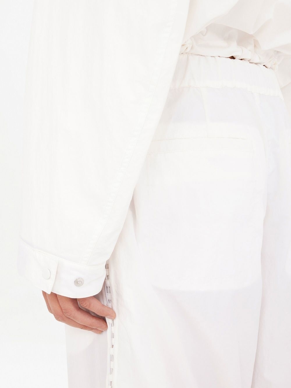 elasticated-waist cargo pants - 5