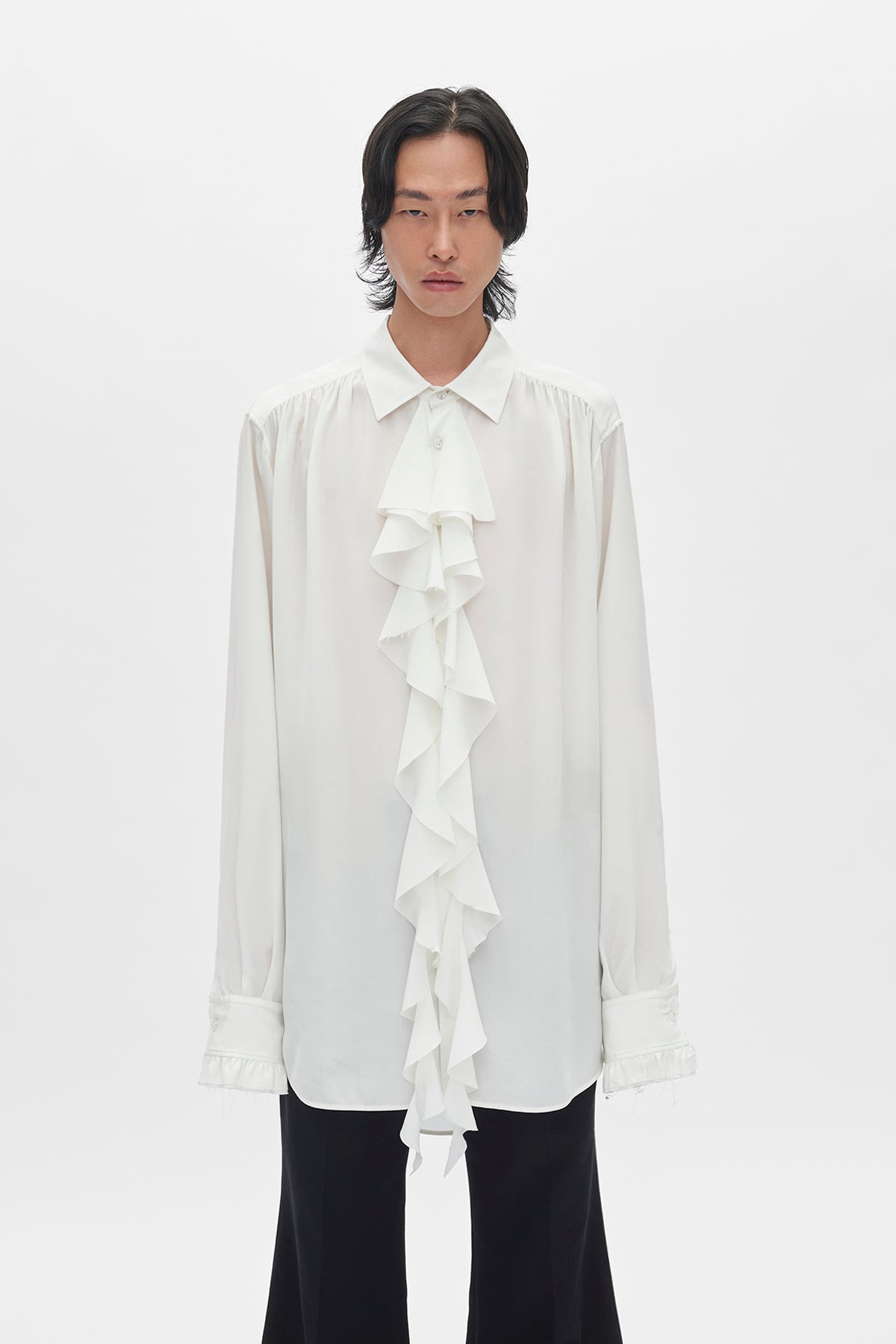 Teunis High Comfort Ruffle Shirt - 1