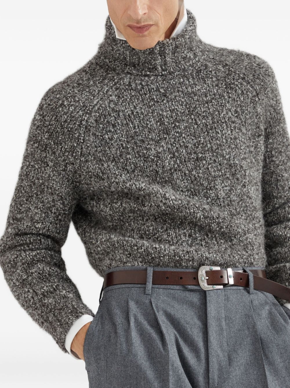 textured jumper - 6