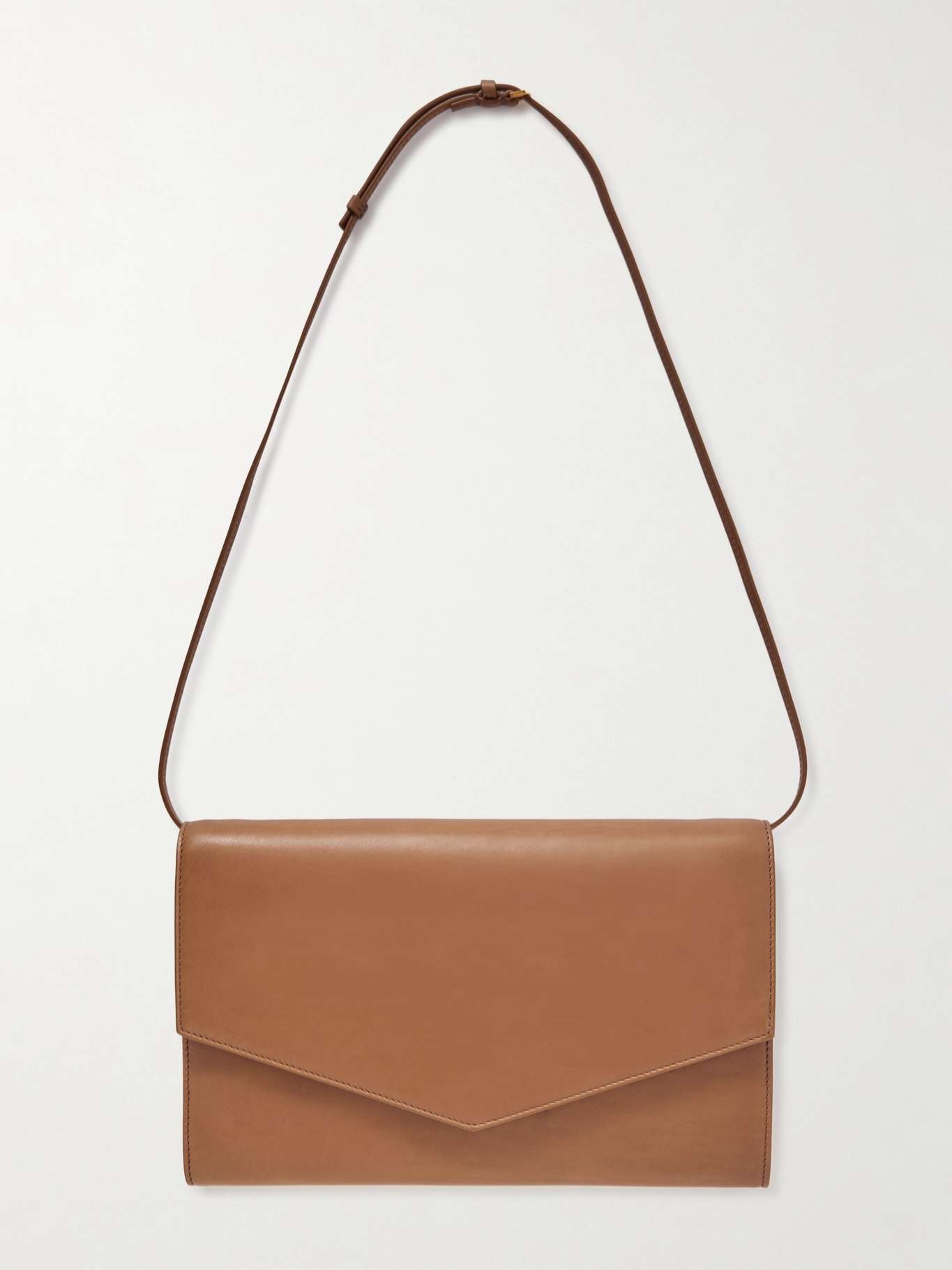 Envelope large leather shoulder bag - 1