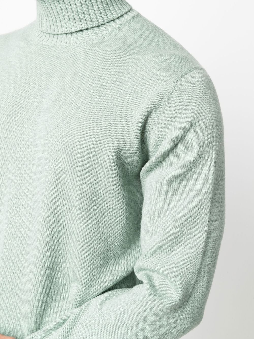 cashmere roll-neck jumper - 5