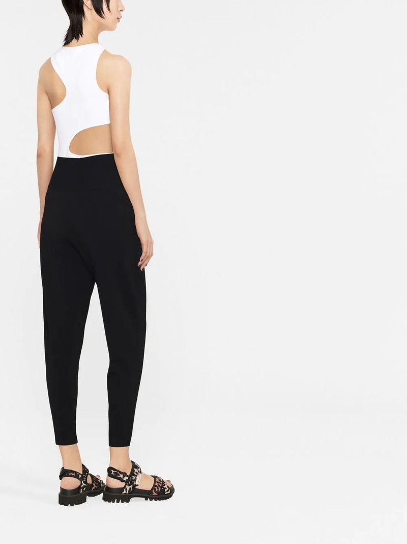 tapered cropped trousers 3