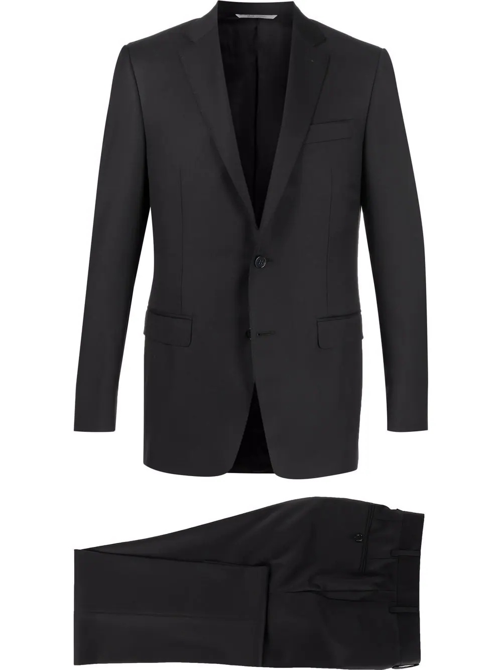 tailored single-breasted suit - 1